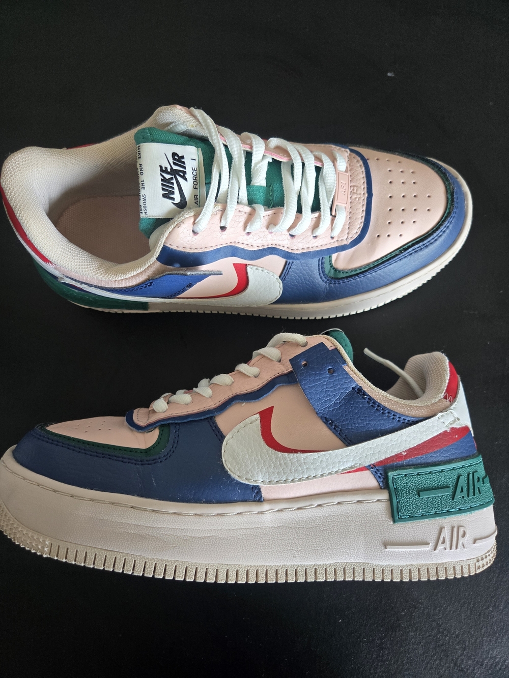 Nike Air Force 1 Shadow Pastel Glacier Blue Size 9